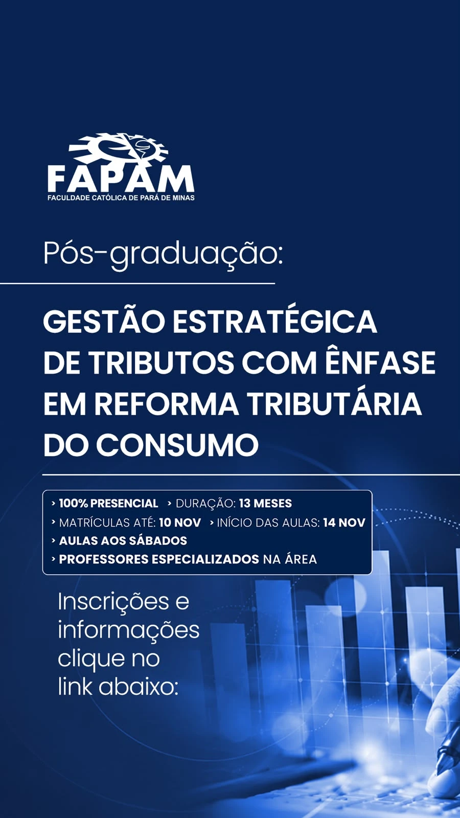 Pós-graduação em Gestão Estratégica de Tributos