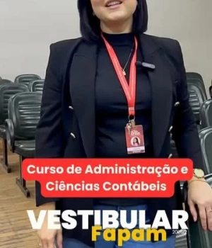 📚📈 Administração e Ciências Contábeis: duas áreas essenciais para quem deseja crescer profissionalmente e fazer a diferença no mercado.  Neste vídeo, a professora Cecília Medina apresenta os cursos e mostra como teoria e prática caminham juntas na formação dos alunos da FAPAM. ✨  🚀 Vestibular FAPAM 2026/2 com inscrições gratuitas. Acesse o link da bio e dê o primeiro passo para o seu futuro!  #VestibularFAPAM #Administração #CiênciasContábeis #FAPAM #SeuFuturoComeçaAqui